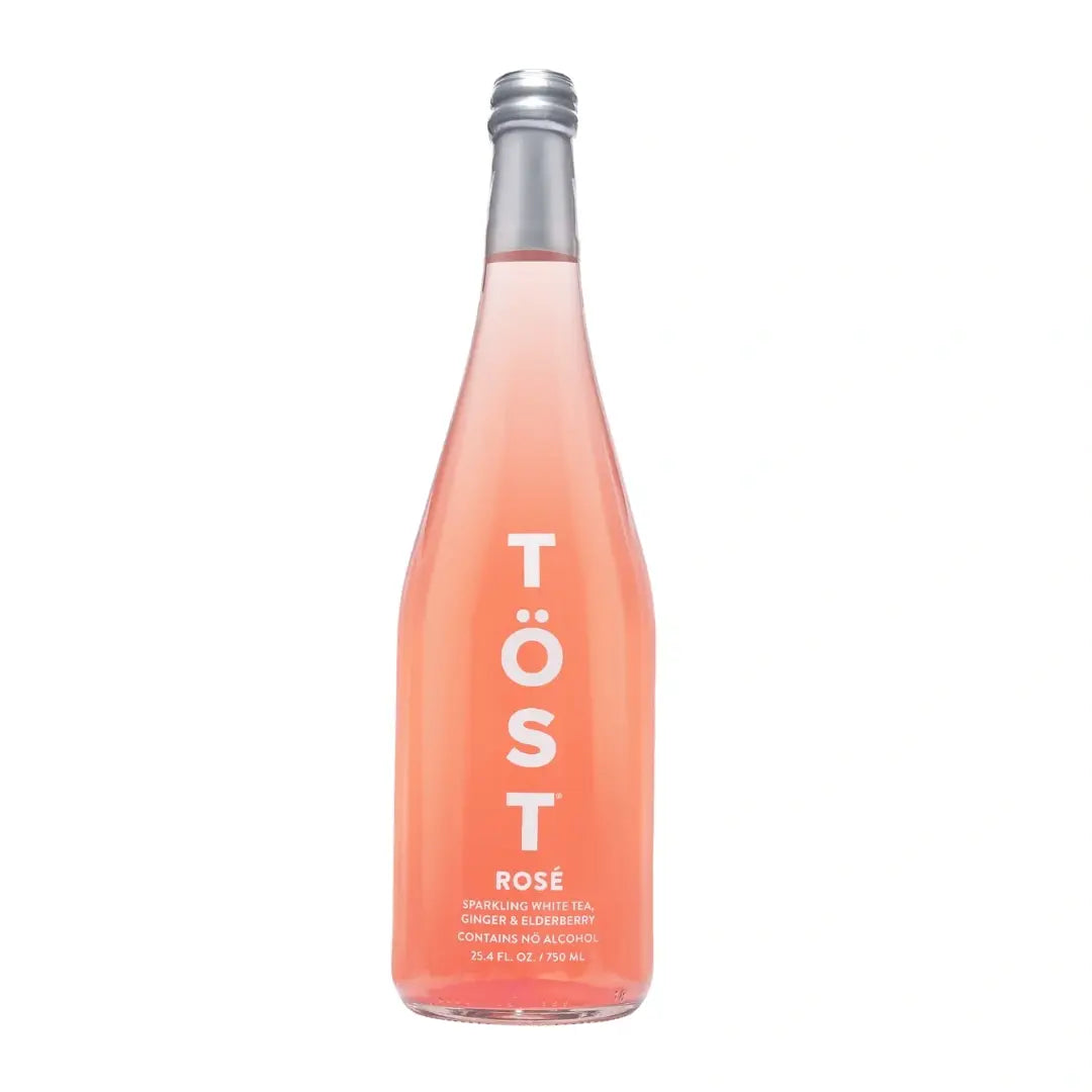 TÖST Rosé Non-Alcoholic Sparkling Beverage, 750mL