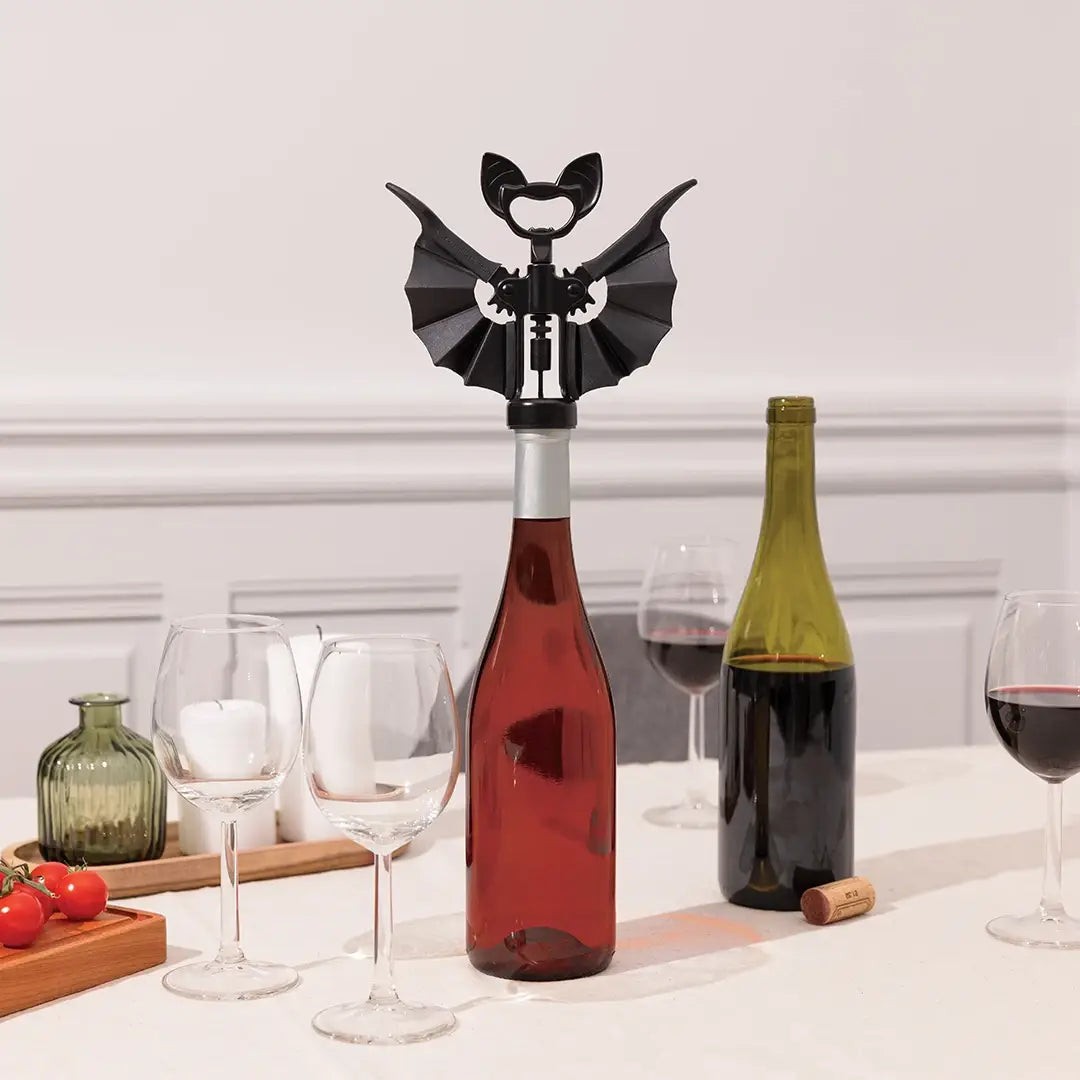 Vino Spooky Bat - Wine & Beer Opener - Halloween Gifts