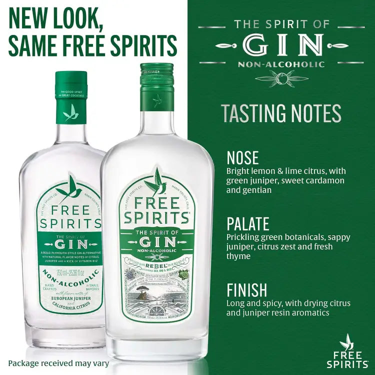 Free Spirits Non-Alcoholic Gin Alternative - 750 ml Bottle