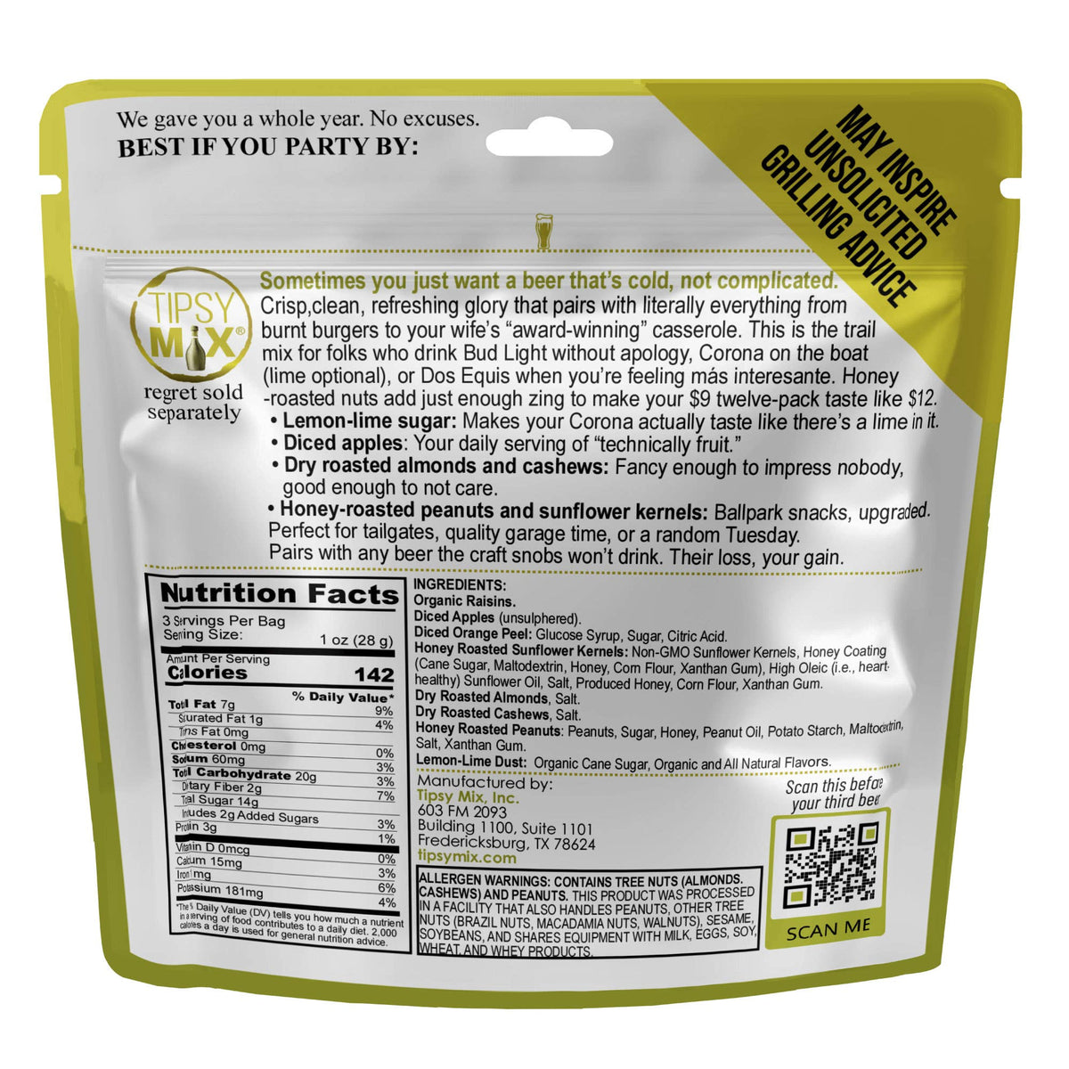 Beer-Paired Trail Mix - Crisp +Clean