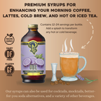 Ube Syrup 12oz - Coffee /Tea / Cocktail / Mocktail
