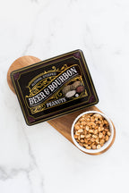 Beer and Bourbon Liquor Peanuts Gift Tin