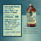 Yuzu Syrup 12oz  - cocktail / mocktail mixer