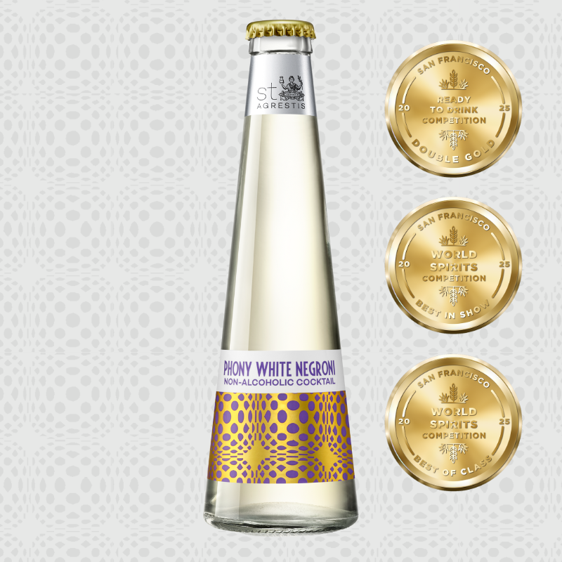 St. Agrestis Non-Alcoholic Phony White Negroni.