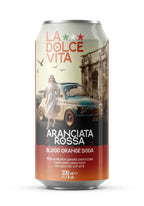 La Dolce Vita Italian Blood Orange Soda 330ml 4pk
