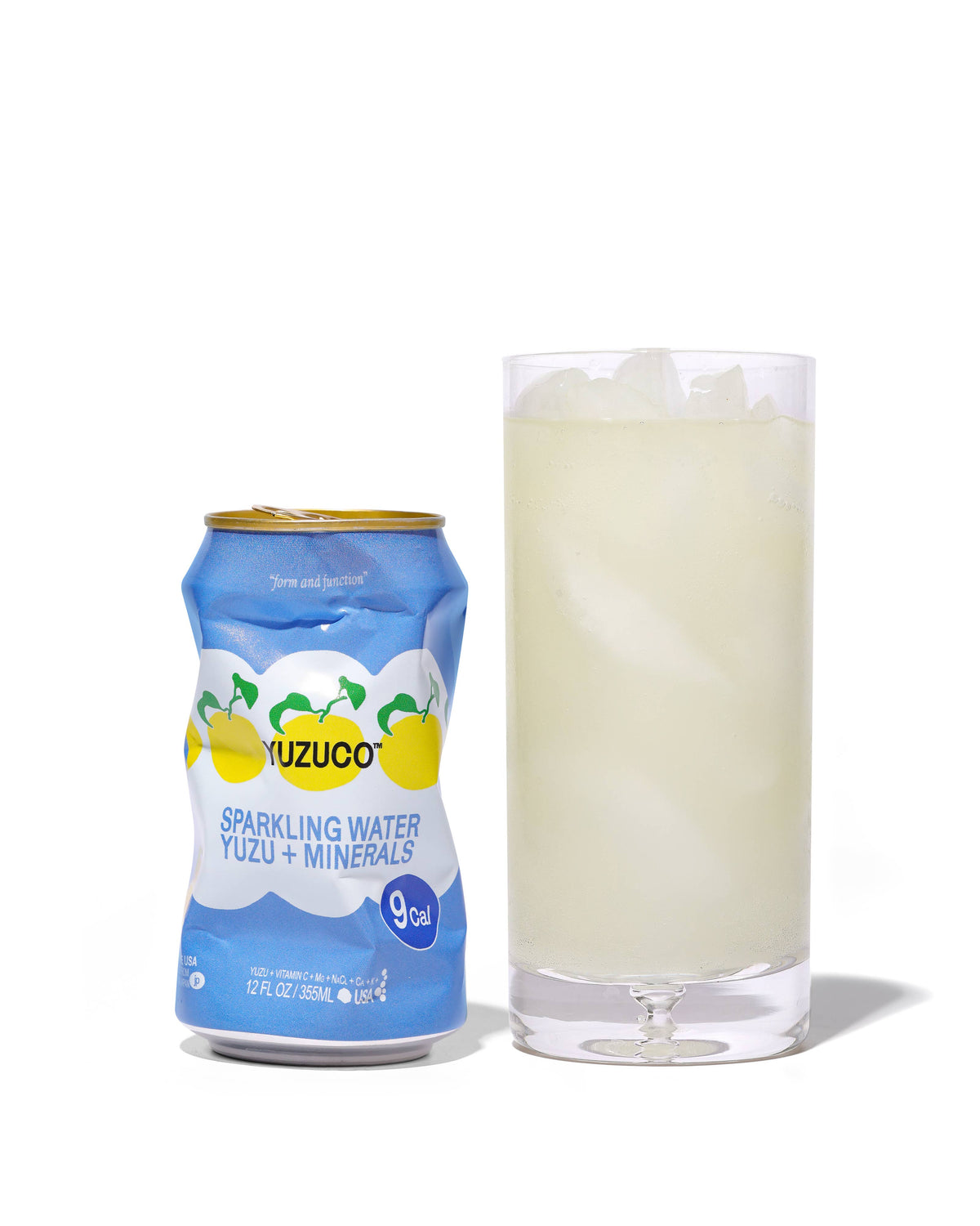 Sparkling Yuzu+Minerals Sparkling Water 12oz Can