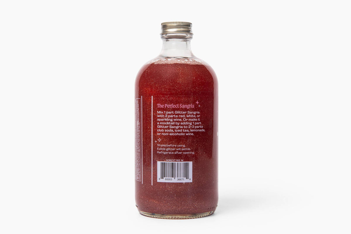 Glitter Sangria Cocktail Mix/Syrup , 16 fl oz
