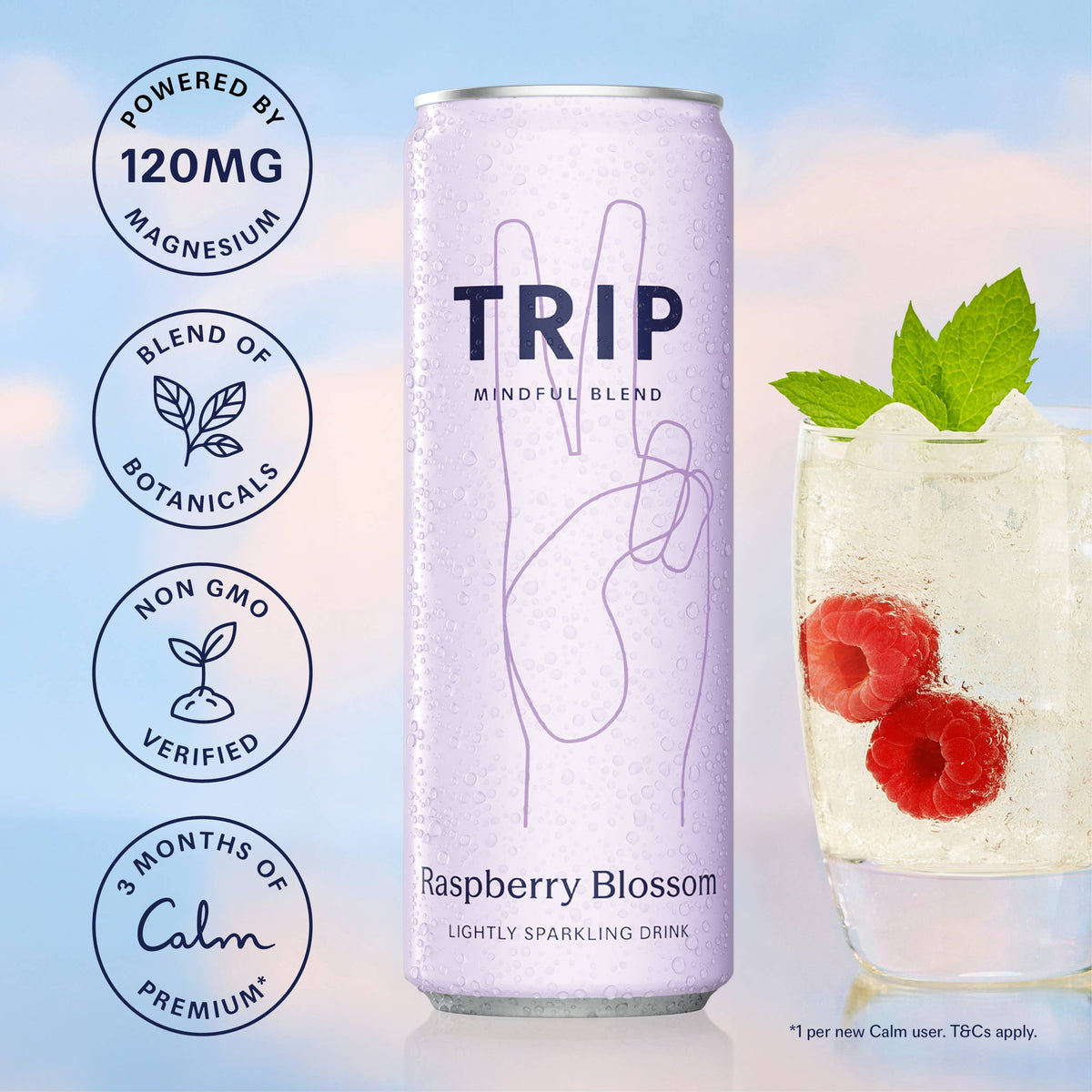 Trip Raspberry Blossom Mindful Blend