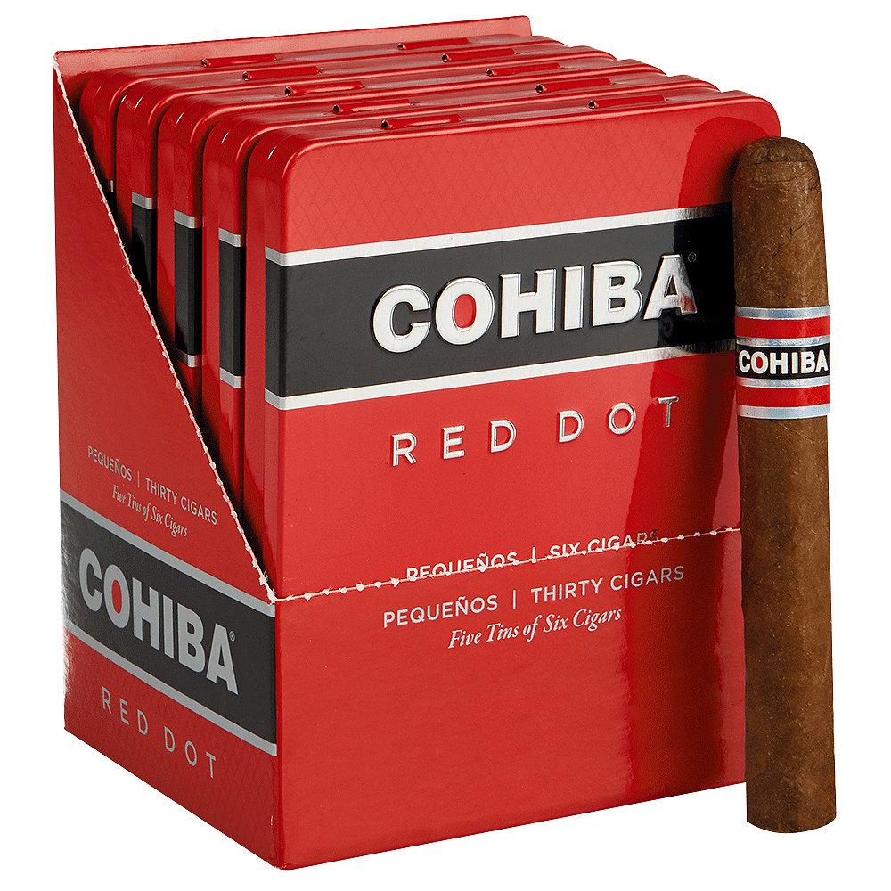 COHIBA RED DOT TINS