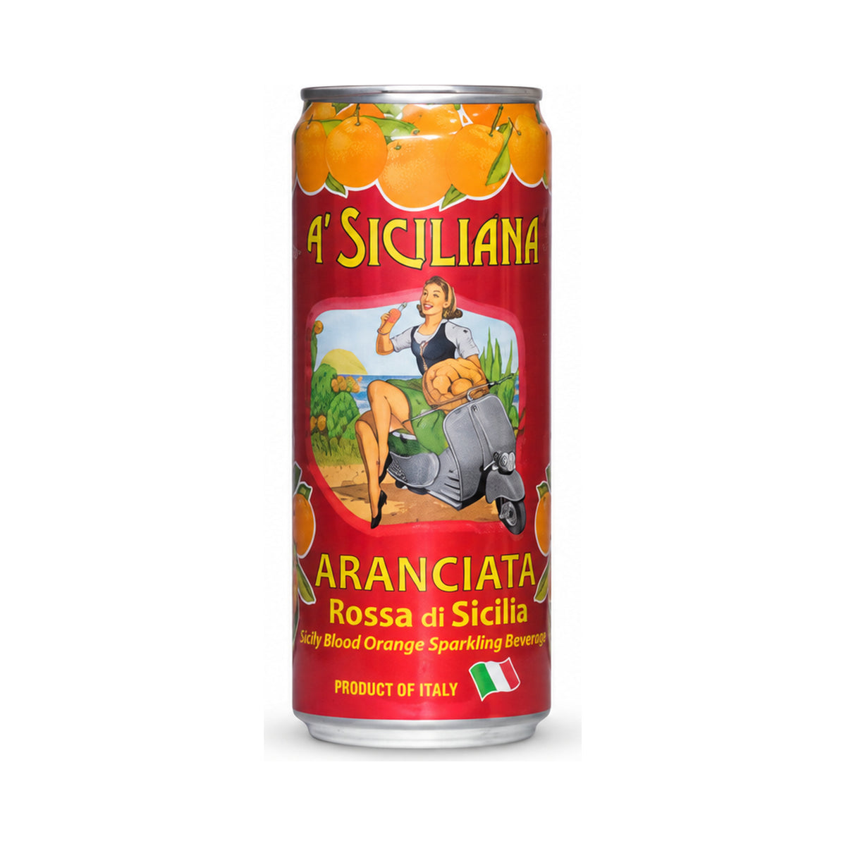 A’ Siciliana Sicilian Aranciata Blood Orange Soda 11.15oz