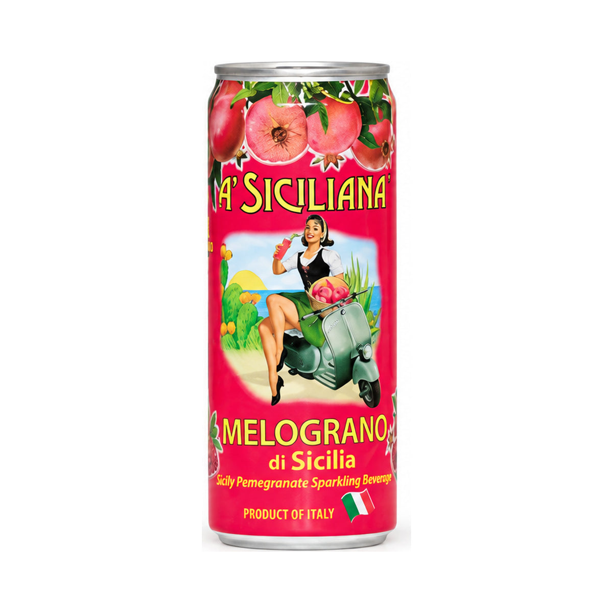 A’ Siciliana Melograno di Sicilia – Sparkling Pomegranate Beverage