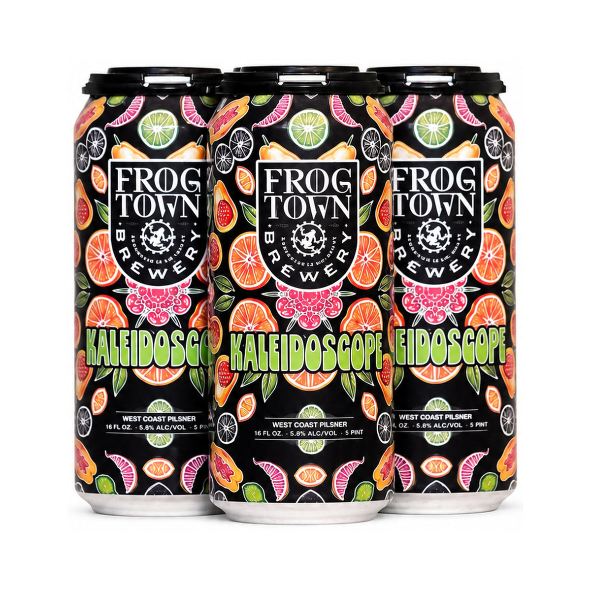 Frogtown Kaleidoscope WC Pilsner 16oz 4pk