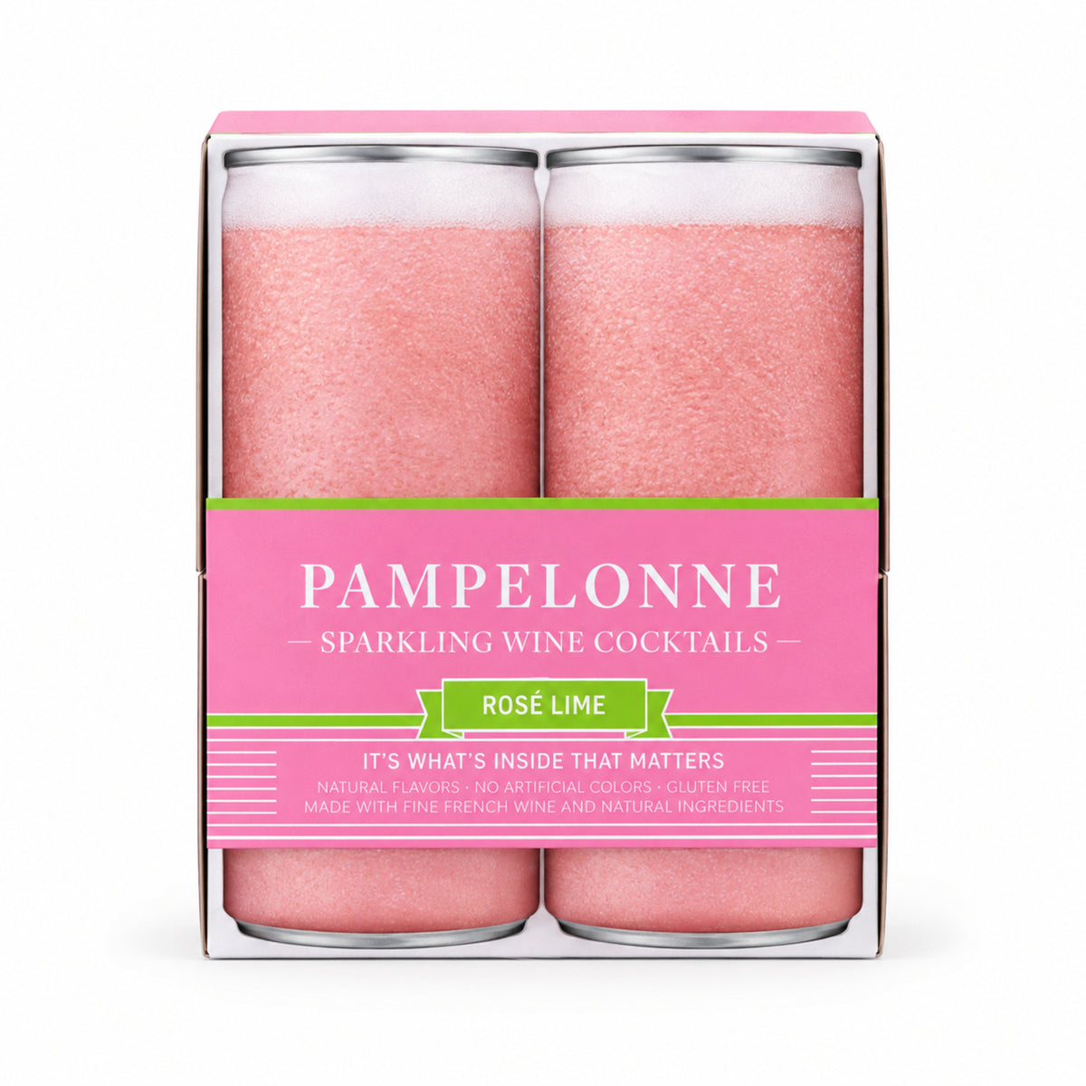 Pampelonne Wine Based cocktail Rose Lime 250ml 4pk