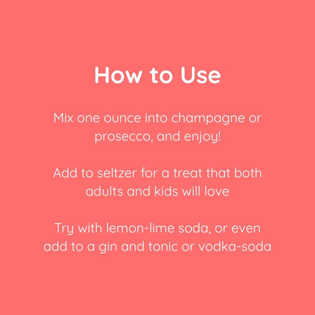 Glitter Sangria Cocktail Mix/Syrup , 16 fl oz