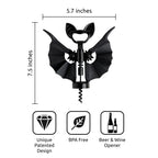 Vino Spooky Bat - Wine & Beer Opener - Halloween Gifts
