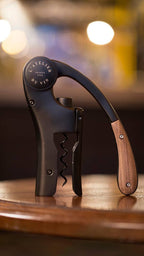 Lever Wine Opener - OENO MOTION WOOD & BLACK