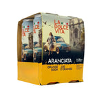 La Dolce Vita Italian Orange Soda Aranciata 330ml 4pk