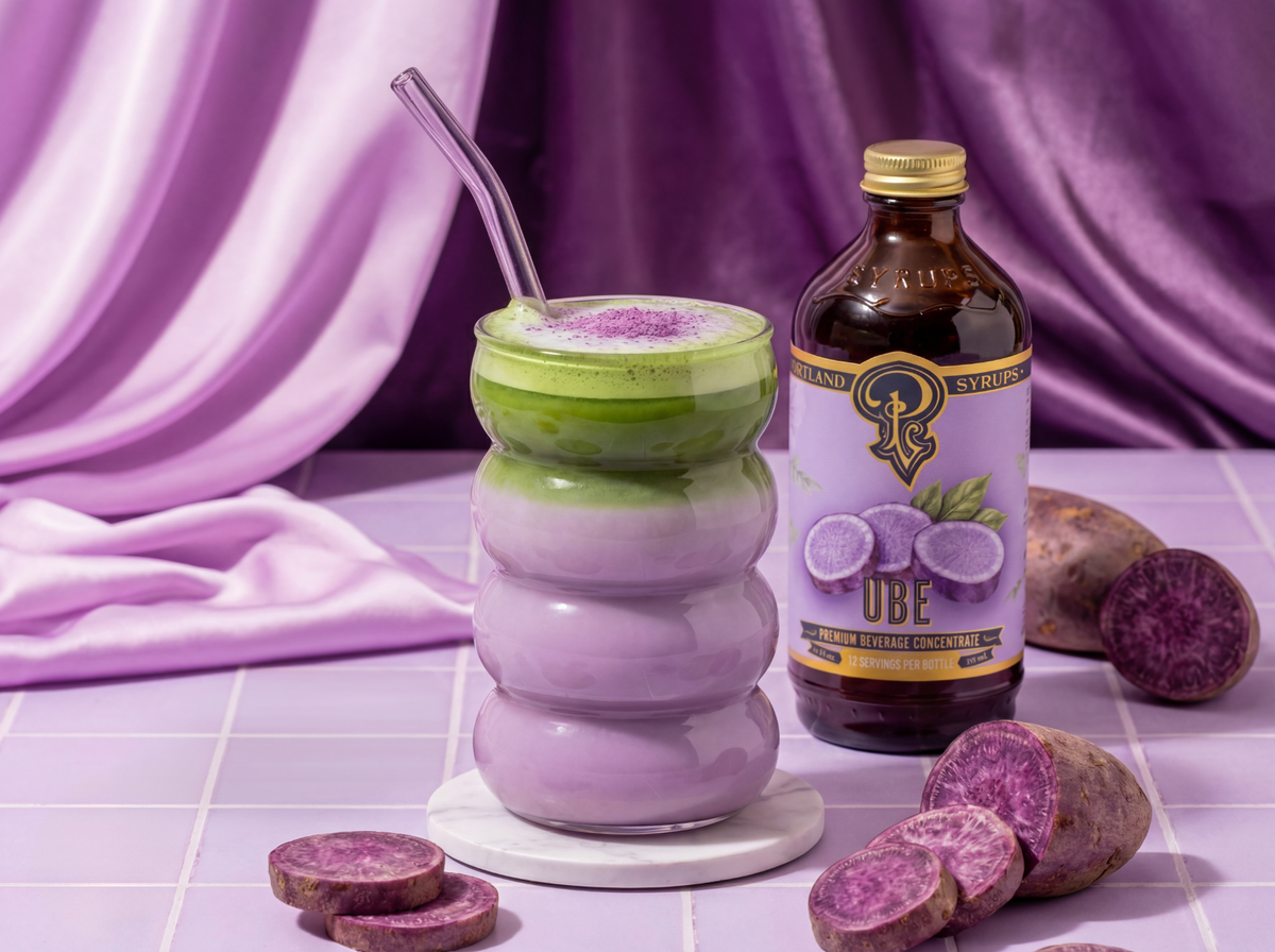 Ube Syrup 12oz - Coffee /Tea / Cocktail / Mocktail