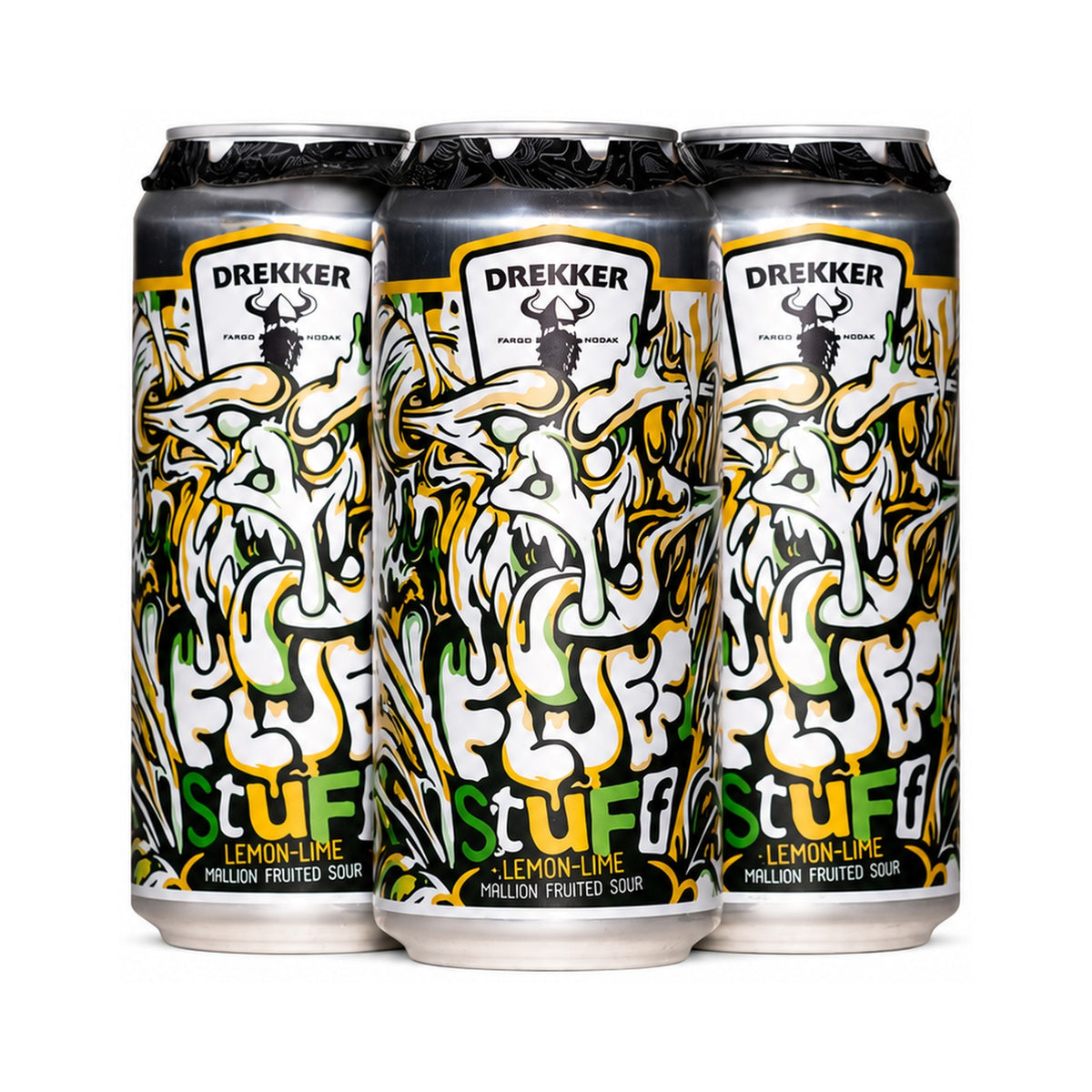 Drekker Fluff Stuff Lemon Lime Sour 16oz 4pk