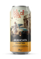 La Dolce Vita Italian Orange Soda Aranciata 330ml 4pk
