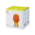 Tapered Glass IPA Beer Glasses Set of 4