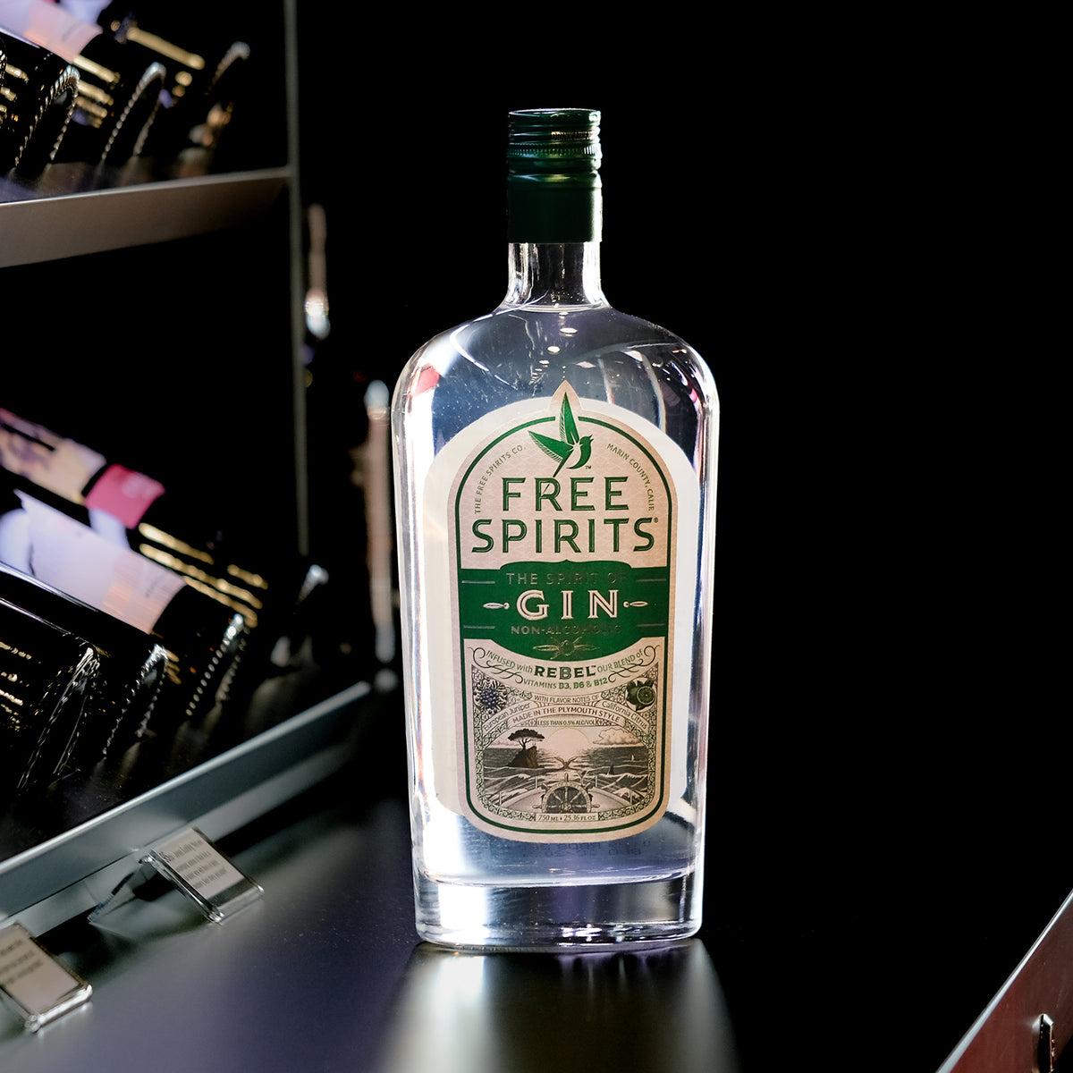 Free Spirits Non-Alcoholic Gin Alternative - 750 ml Bottle