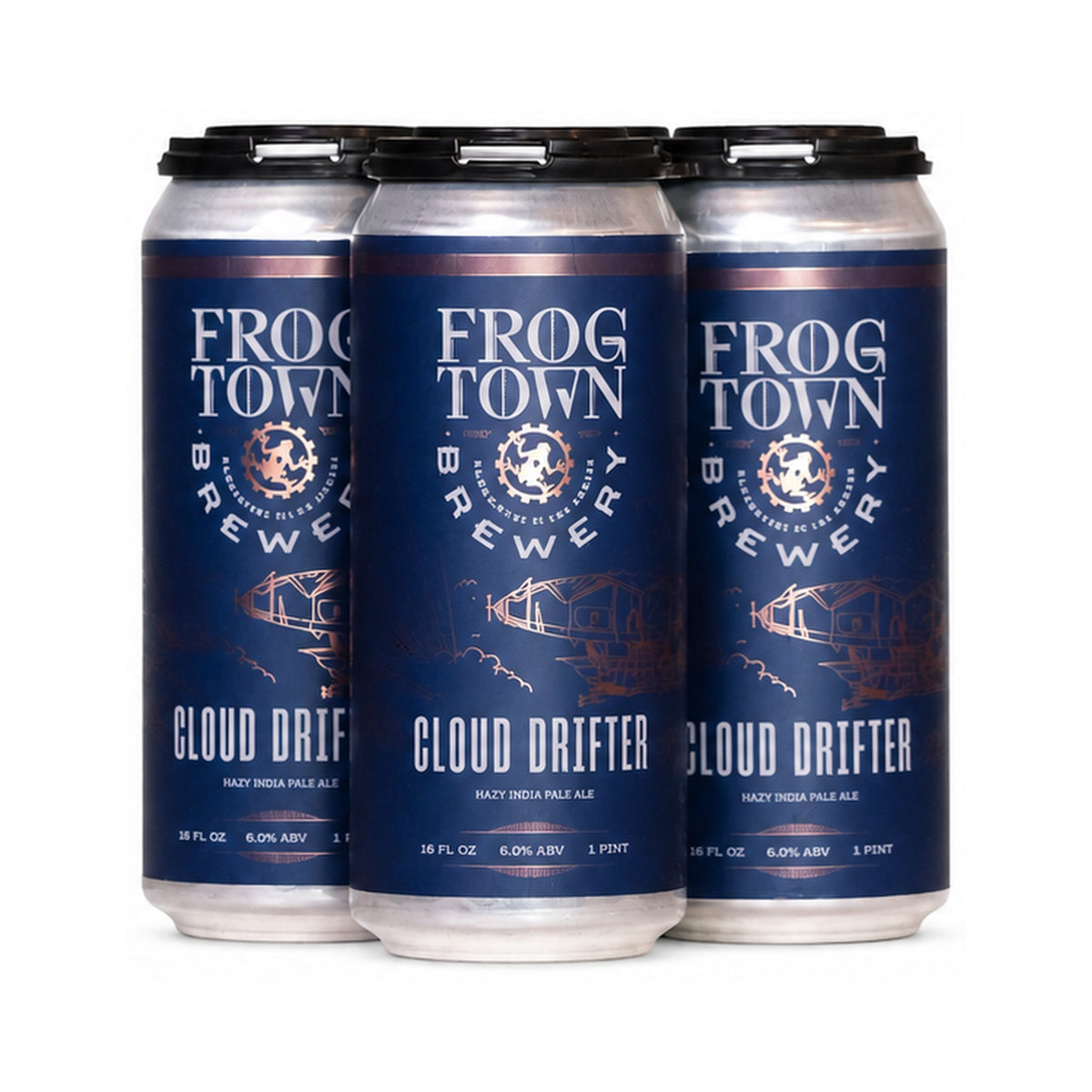 Frogtown Cloud Drifter Hazy IPA 16oz 4pk