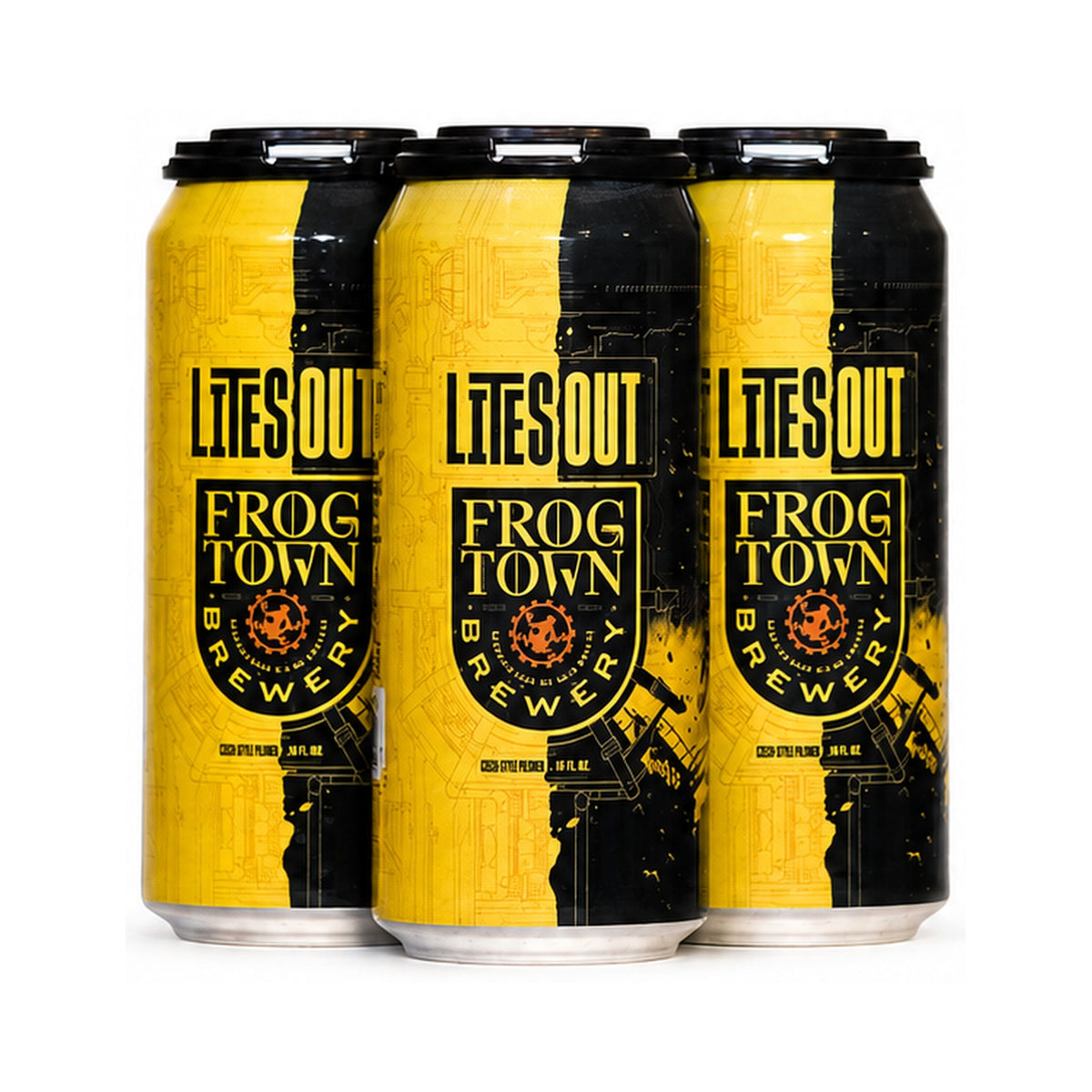 Frogtown Lites Out Pilsner 16oz 4pk