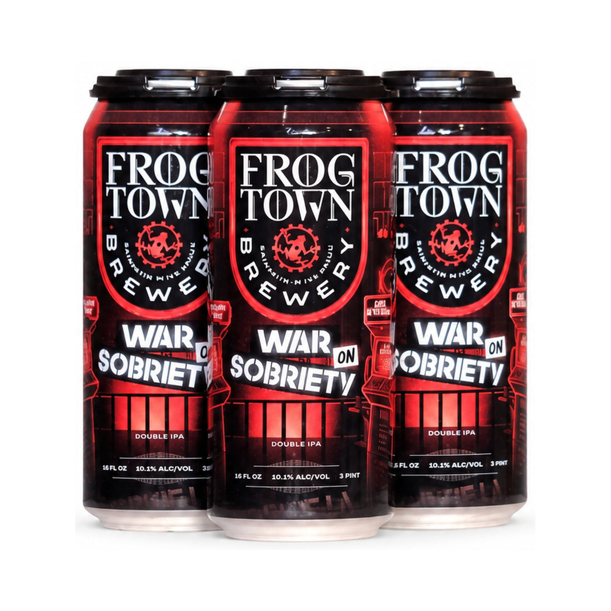 Frogtown War On Sobriety DIPA 16oz 4pk