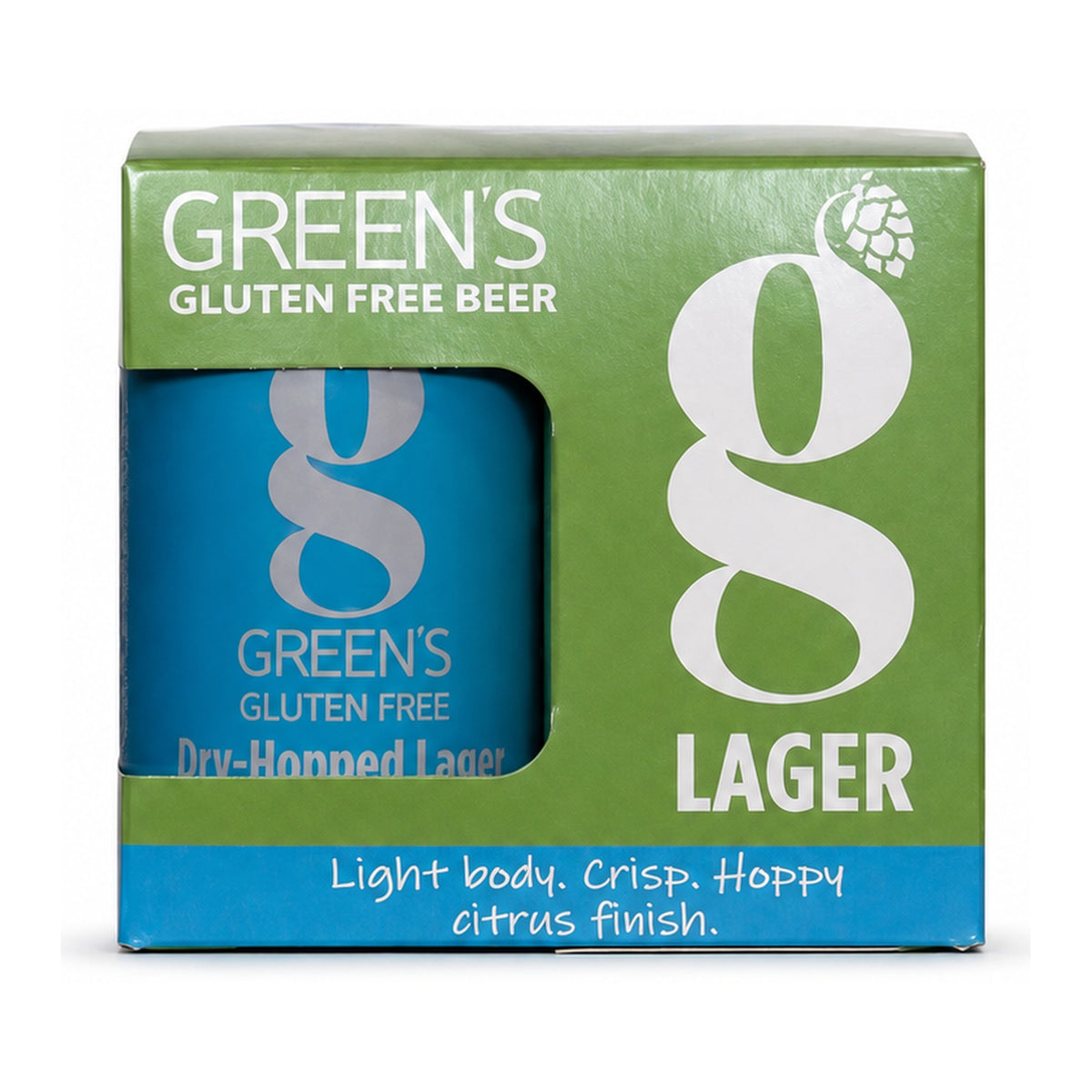Green's Hopped Lager Can 11oz-4pk