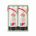 Hana Sparkling Sake Fuji Apple Can 8.4oz-4pk