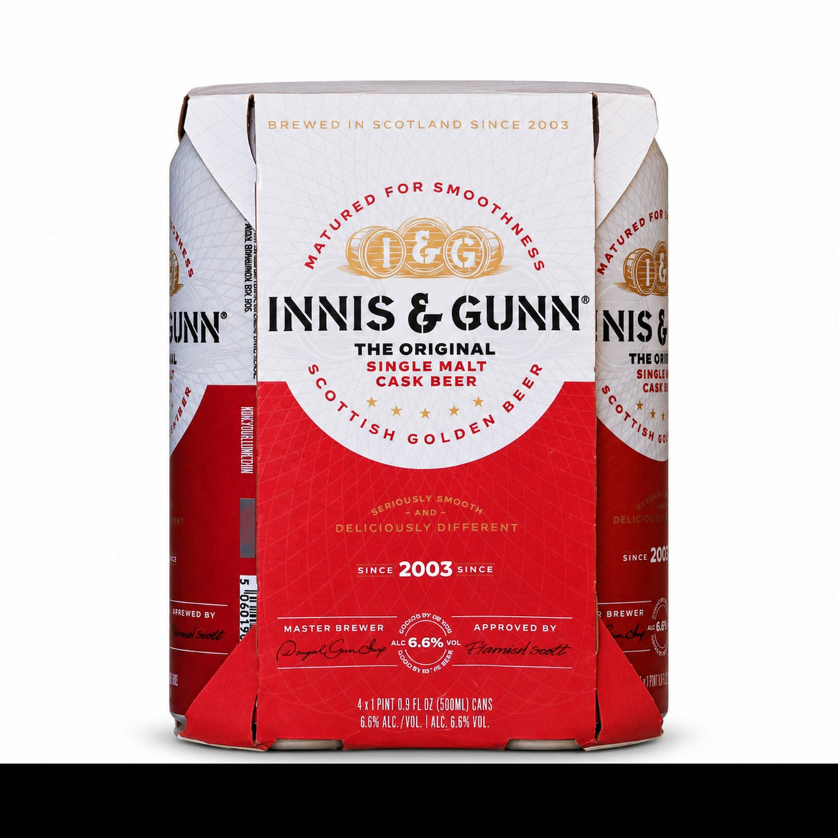 Innis & Gunn Scottish Ale Can 16.9oz-4pk