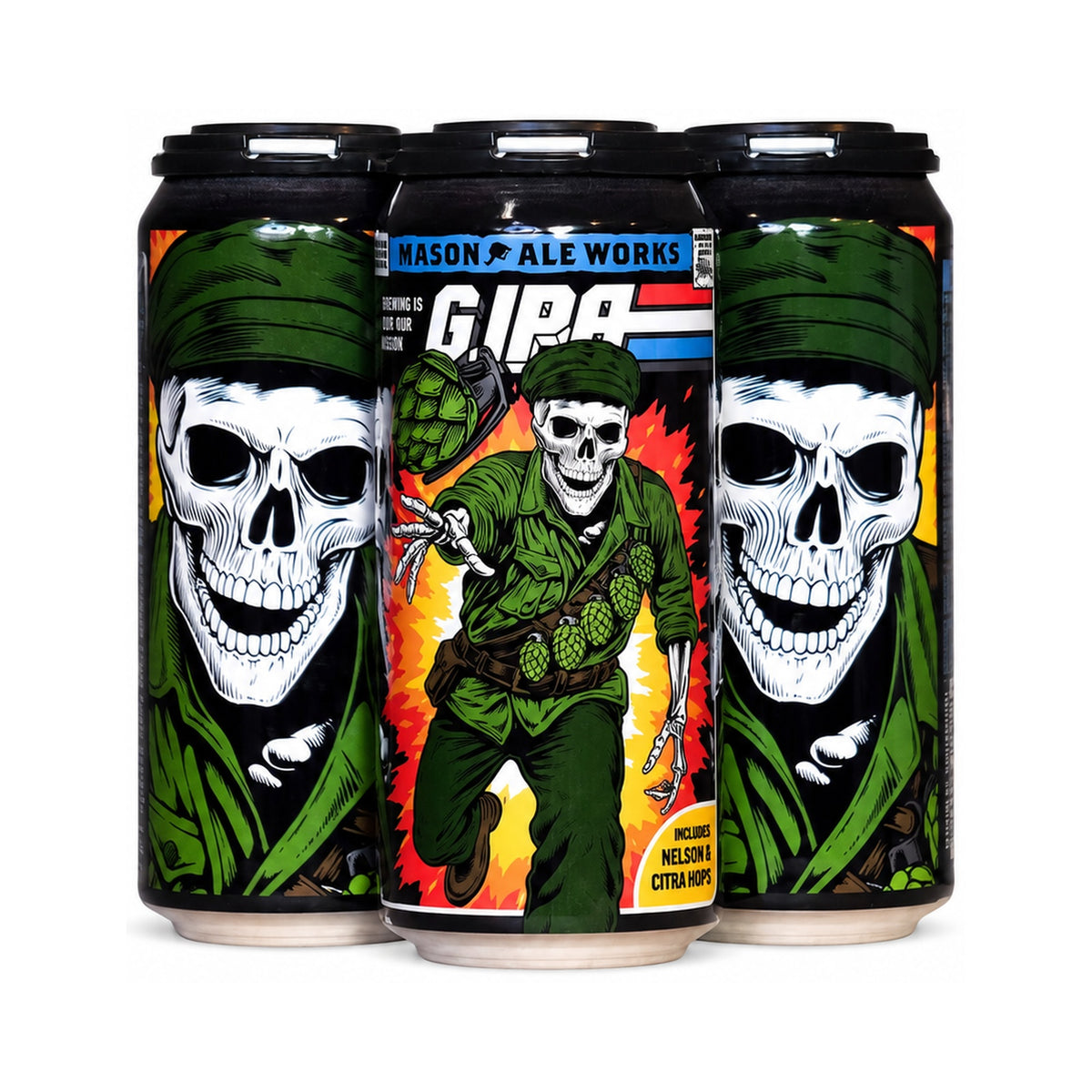 Mason Ale G.IPA Hazy IPA 16oz 4pk