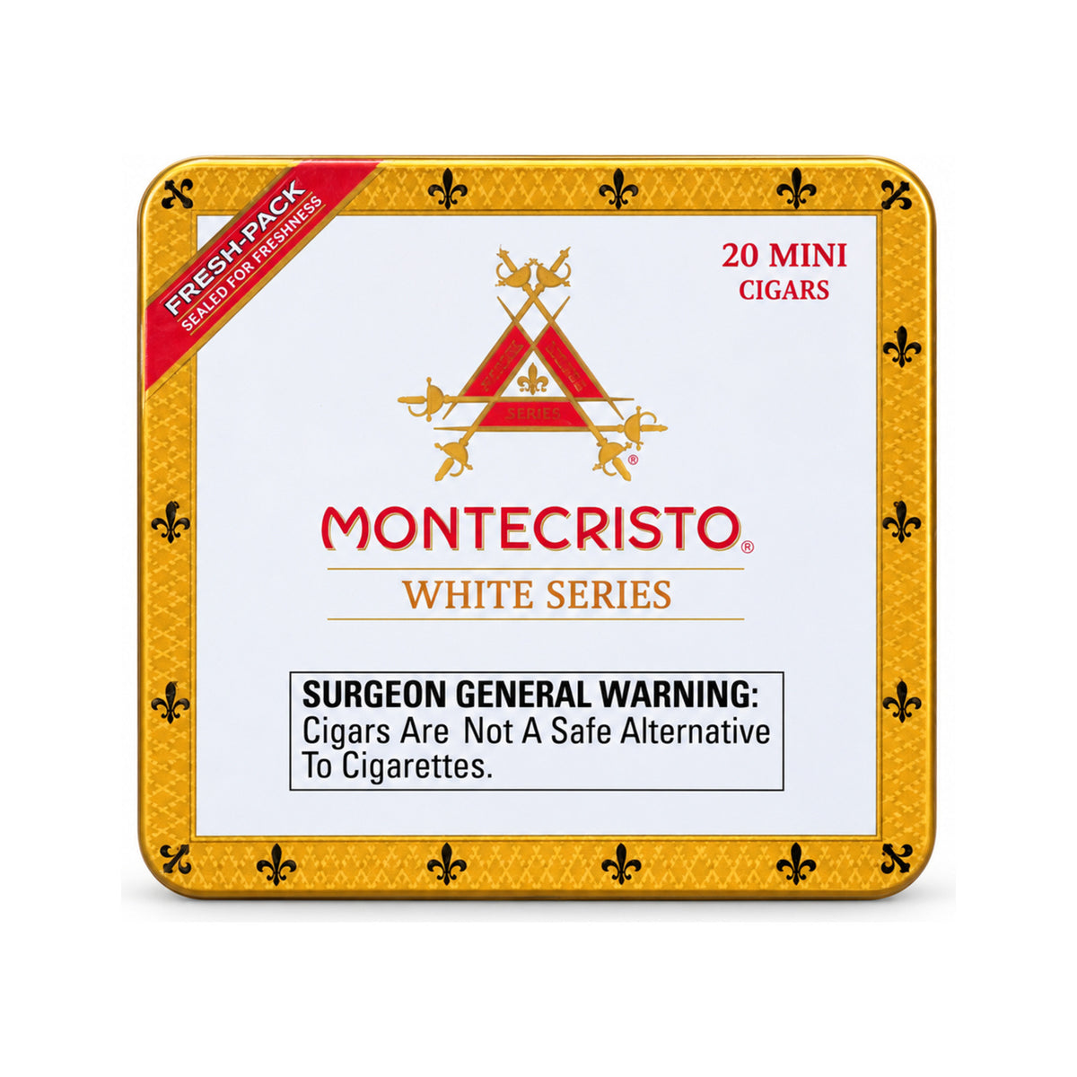 Montecristo White Series Tin Of 20 Mini Cigars
