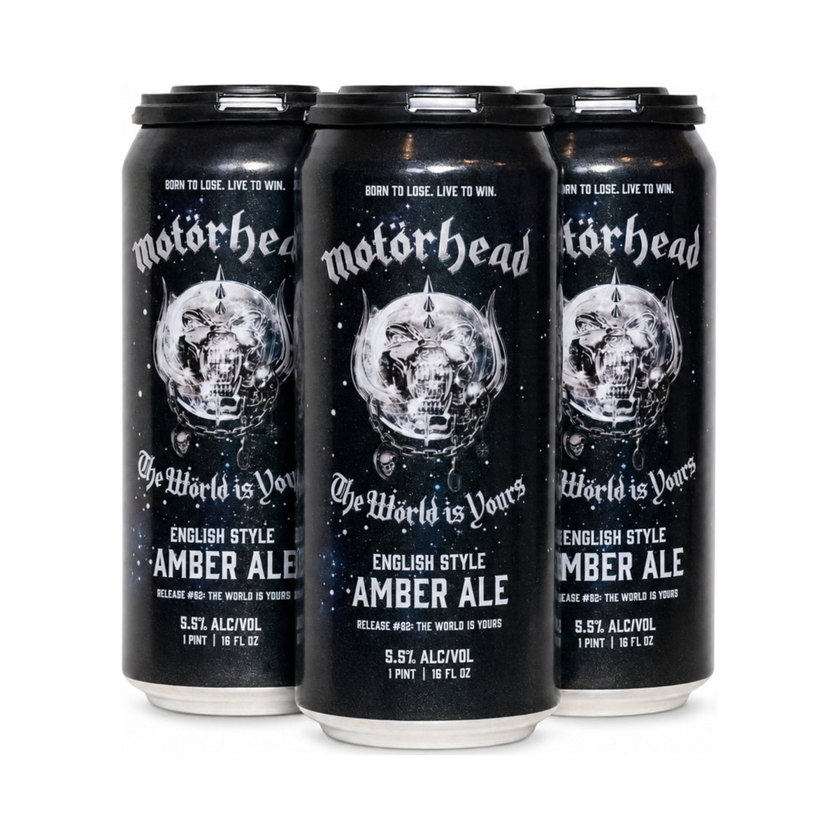 Motorhead Amber Ale 16oz 4pk