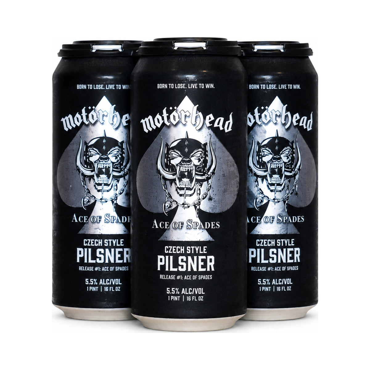 Motorhead Czech Style Pilsner 16oz 4pk