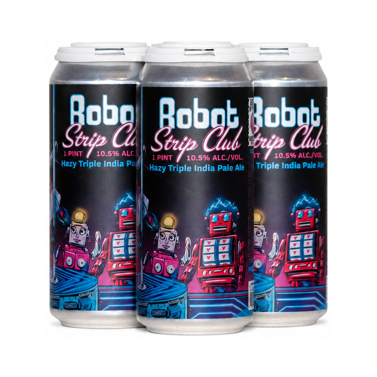 Paperback Robot Strip Club 16oz 4pk