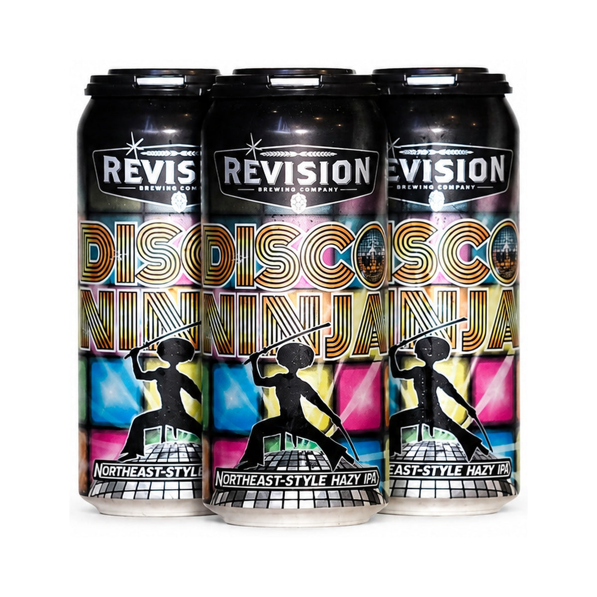 Revision Disco Ninja Hazy IPA 16oz 4pk