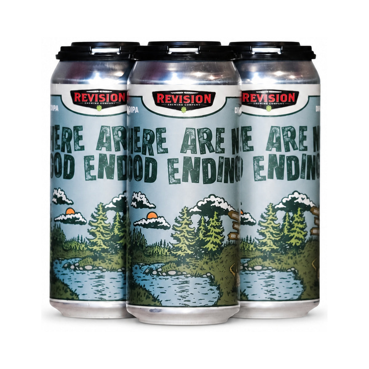 Revision There Are No Good Endings Hazy DIPA 16oz 4pk