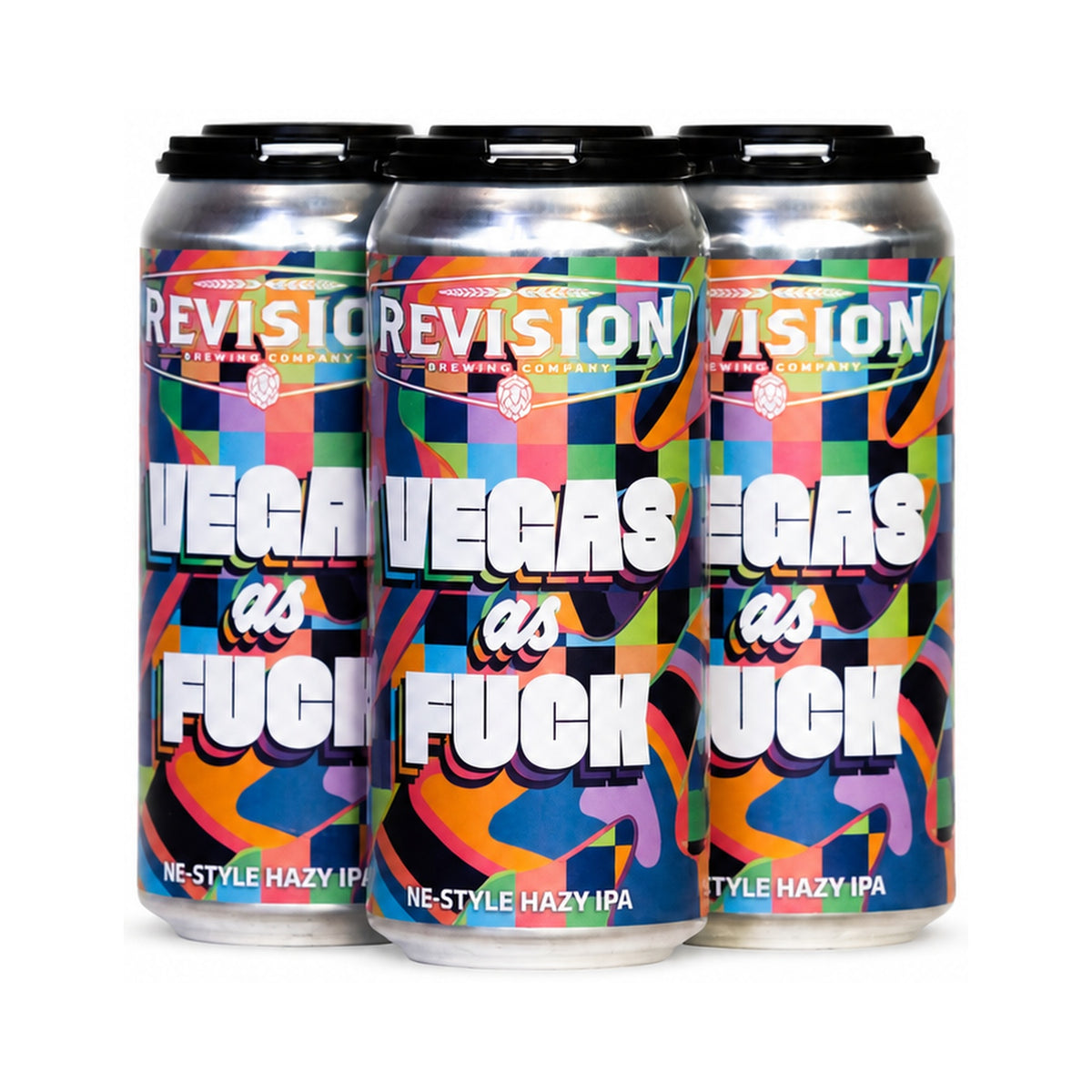Revision Vegas As F@ck Hazy IPA 16oz 4pk