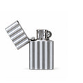 Tsubota Pearl Hard Edge lighter Aluminium Wave