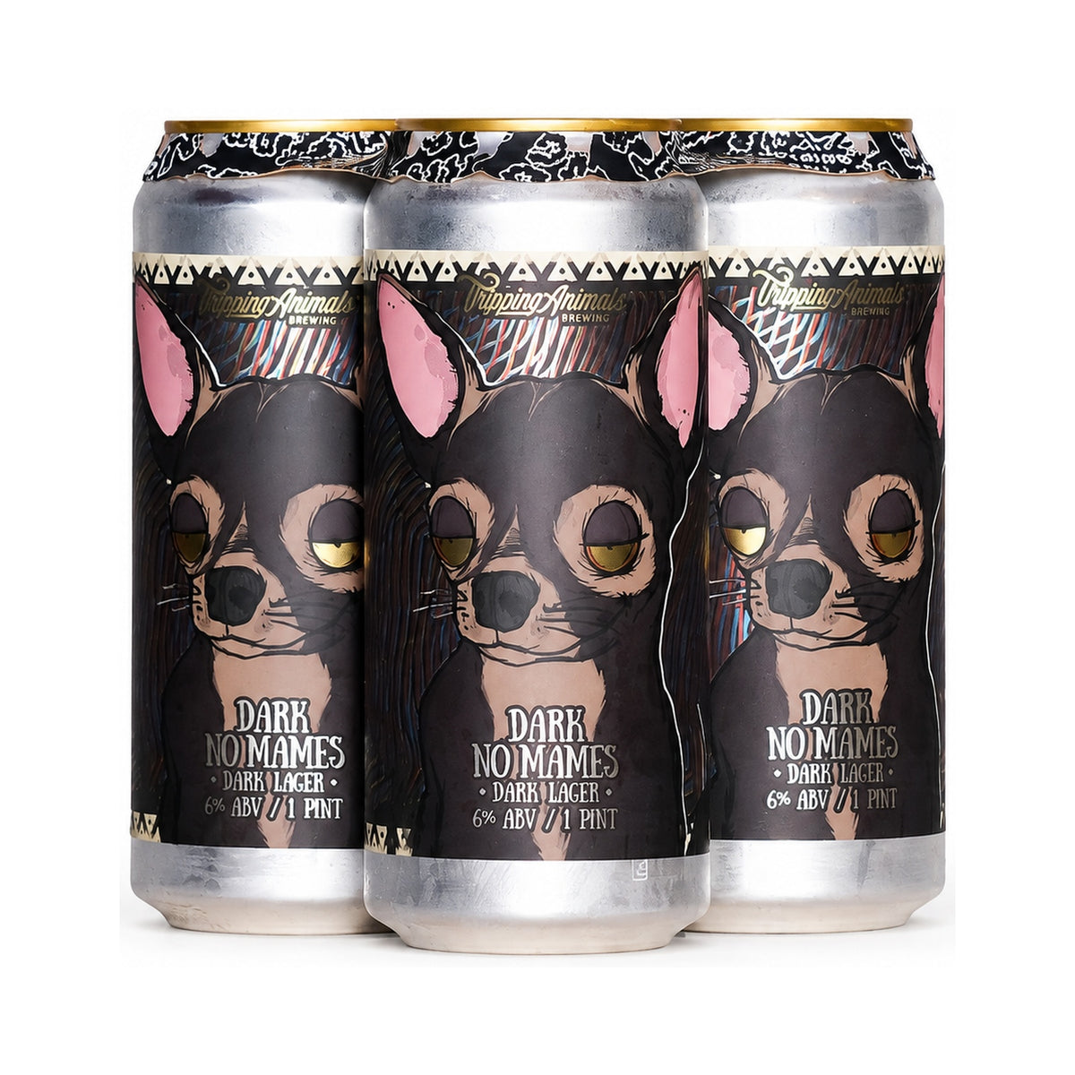 Tripping Animals Dark No Mames Dark Lager 16oz 4pk