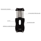 Colibri V-Cut Cigar Cutter